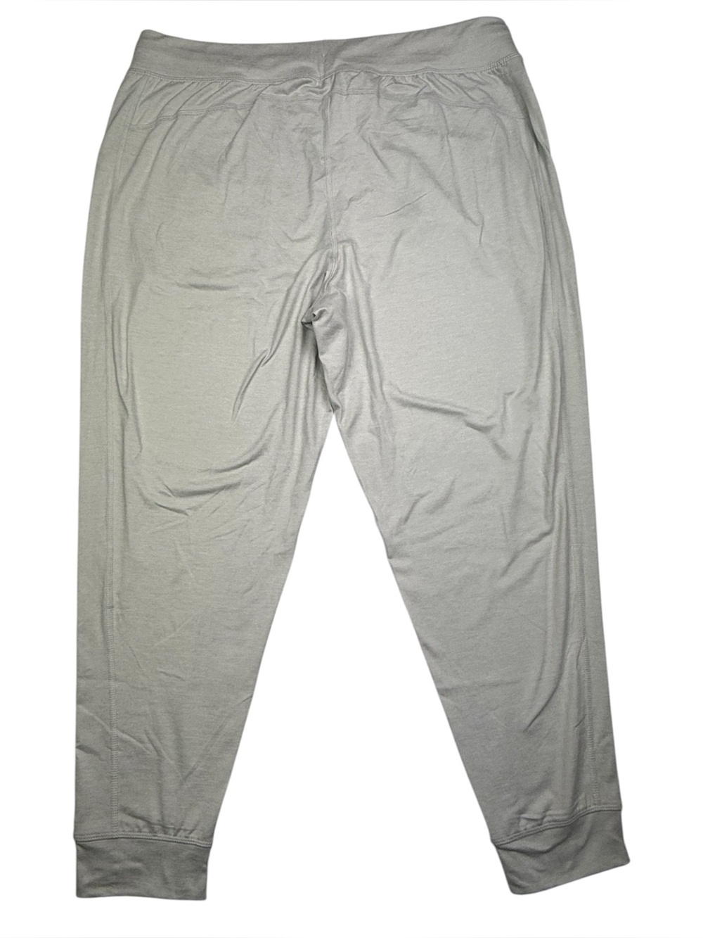 GAPFit Brushed Tech Jersey Cropped Jogger Gray XL - Picture 4 of 7